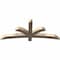 Ekena Millwork Davenport Smooth Timber Gable Bracket, Douglas Fir, 60"W x 25"H x 3 1/2"D x 3 1/2"F, 10/12 Pitch GBW060X25X0404DAV00SDF - alternate 5